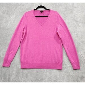 Talbots Pink V-Neck Sweater